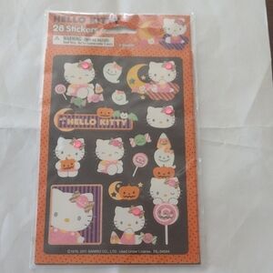Sanrio Hello Kitty Halloween Sticker Pack - Pink, Black, and Orange